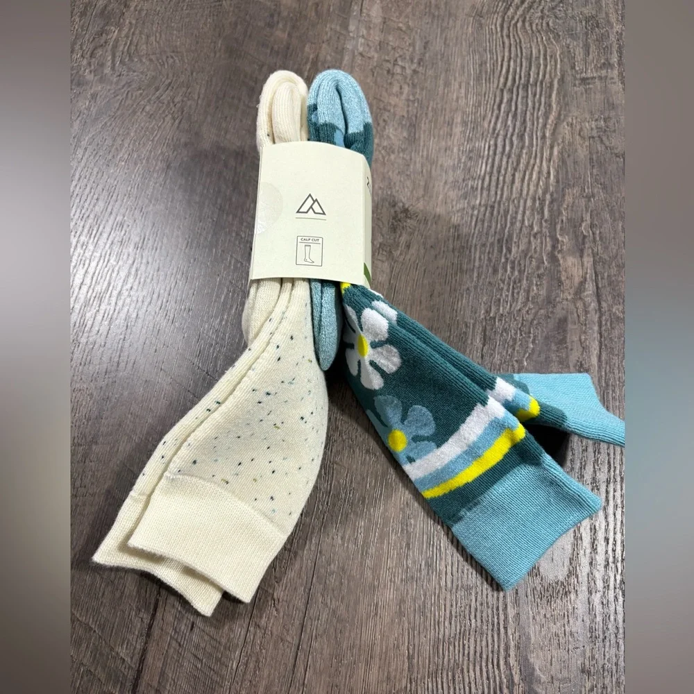 NEW | ALPINE Snow Sport Girls Socks 2-Pack